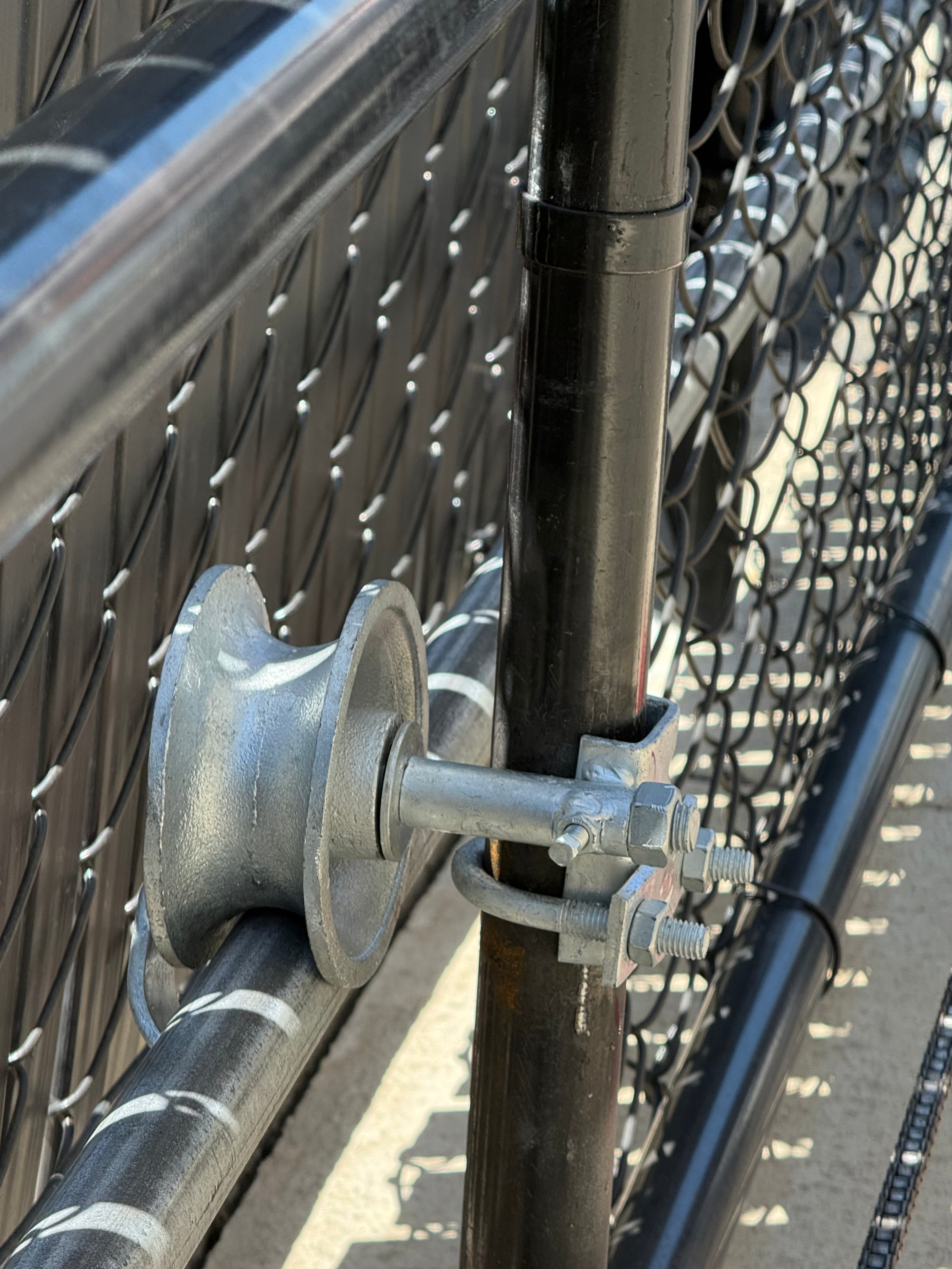 Chain-Link Fence Hardware Repair