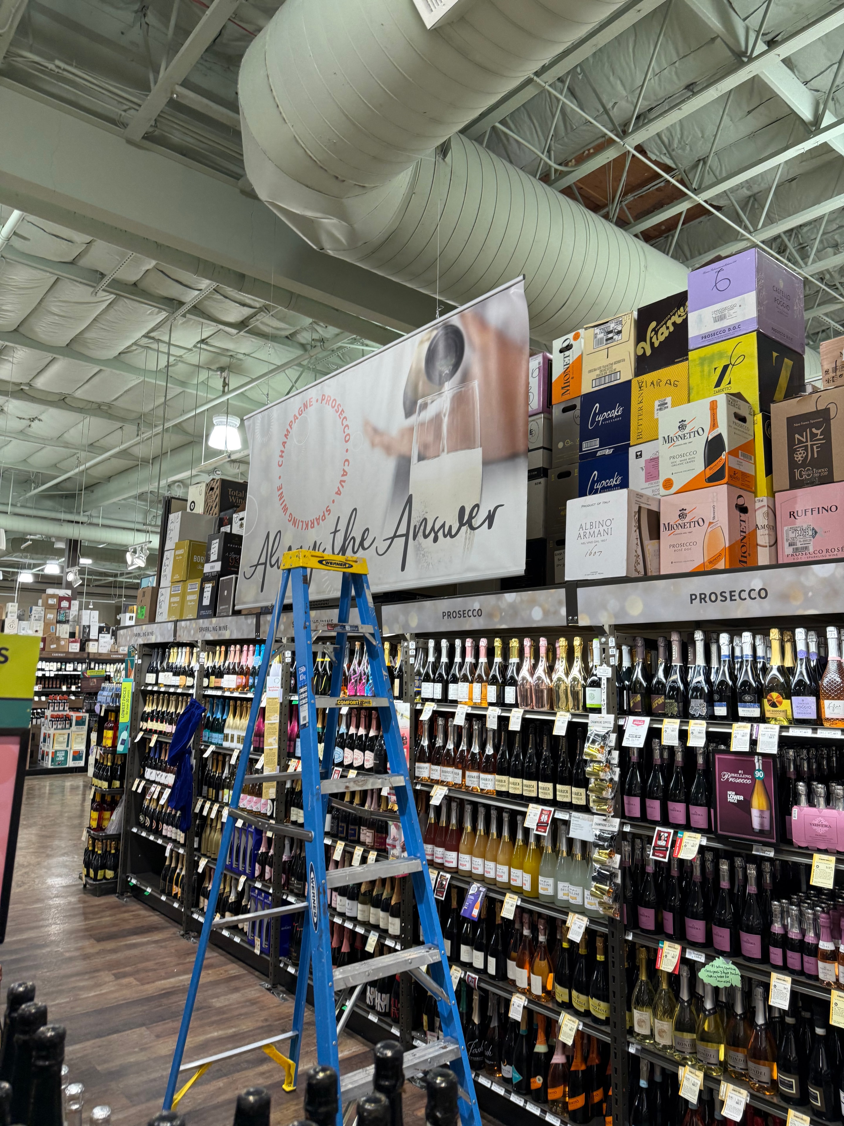 Total Wine & More — Ladder Work